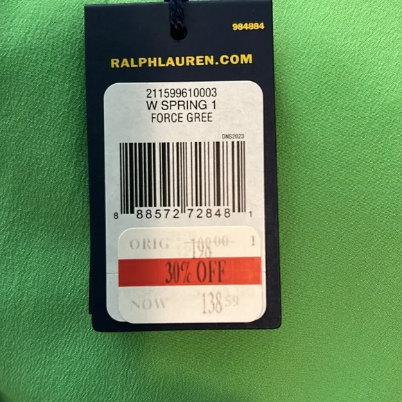 BNWT Polo long sleeve silk blouse - Picture 3 of 4